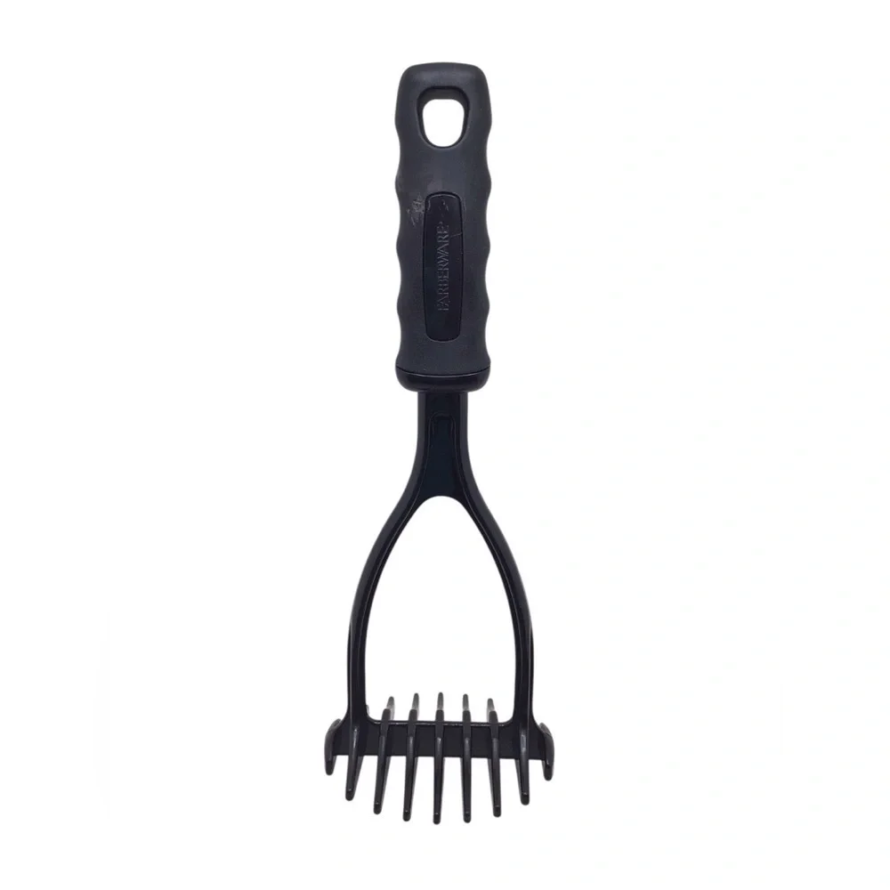Farberware Professional Heat-Resistant Nylon Meat & Potato Masher – Black
